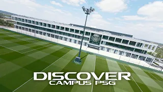 Drone flight through the new Campus PSG! 🎥⚽