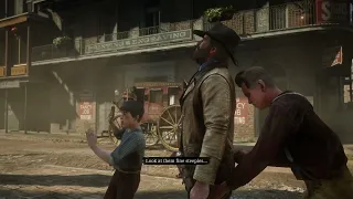 Easy Way to Catch the Kid (Saint Denis) - Red Dead Redemption 2