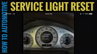 How to Reset the Service Light on a 2009 Mercedes E350