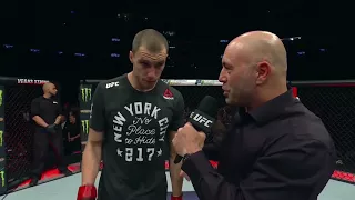 UFC 217: James Vick Octagon Interview