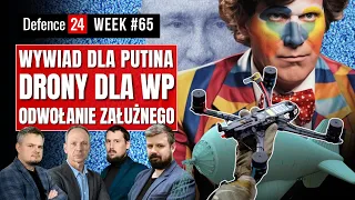 Wywiad Carlson - Putin prezentem dla Kremla  | Załużny odwołany | Drony w WP | Defence24Week #65