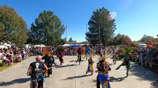 Aztec dance ceremony for day of the dead held in Mesilla NM #ADRIANUNKNOWN