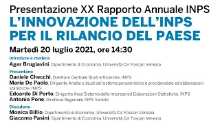 L'innovazione dell'Inps per il rilancio del paese