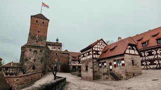 In the shadow of the castle: Nuremberg's old town