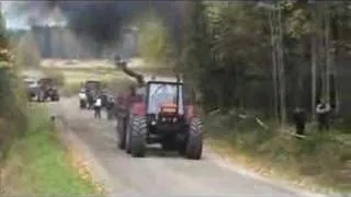 Zetor uphill pulling