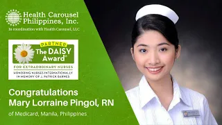 DAISY Awardee   Mary Lorraine Pingol, RN