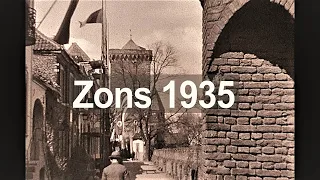 Zons am Rhein 1935 - Mittelalterliche Stadt - Zollfeste - Wilhelm Pick