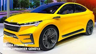 Skoda Vision iV | GIMS 2019 Car Premier.