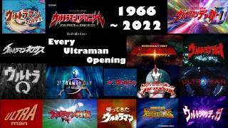 Every Ultraman Opening (1966 - 2022) (OUTDATED, SEE CHANNEL FOR UPDATED VERSION)