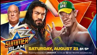 WWE SummerSlam 2021: Roman Reigns vs John Cena UNIVERSAL CHAMPIONSHIP|WWE2K20|