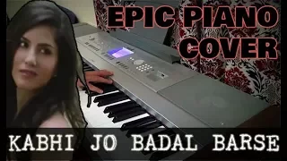 Kabhi Jo Baadal (Advanced Piano+Midi)|Jackpot|Arijit Singh