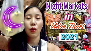 Udon Thani Night Markets 2021 | THAILAND 🇹🇭