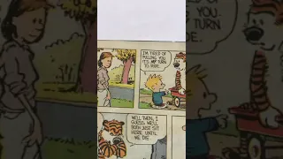 Comic strips- Calvin and Hobbes #Shorts