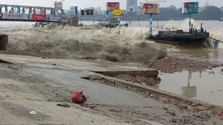 Dangerous High tide in Ganga River | Part 11