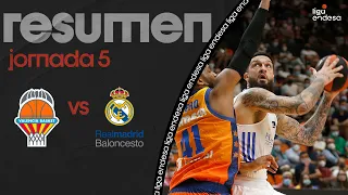 Valencia Basket - Real Madrid (79-93) RESUMEN | Liga Endesa 2021-22