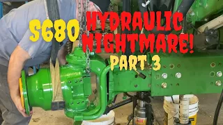 John Deere S680 ProDrive hydrostatic pump failure (Part 3)