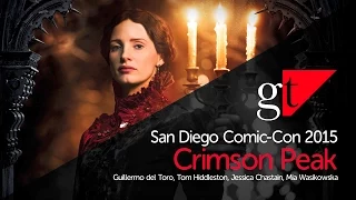 CRIMSON PEAK: Panel Comic-Con 2015 with Guillermo del Toro & Tom Hiddleston