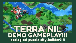 Terra Nil: A "Reverse City-Builder"?!?! | Cute Game Demos!