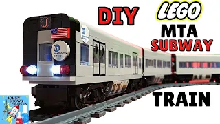 How To Build A LEGO MTA SUBWAY TRAIN