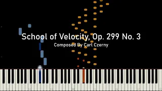 Czerny - School of Velocity, Op. 299 No. 3