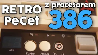 Retro PeCet z procesorem 386 i koprocesorem