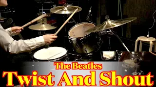 The Beatles - Twist And Shout (Drums cover from fixed angle)