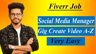 How to Create Social Media Manage Gig || Professional Fiverr Gig Create Video Tutorial 2020