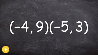 Applying the midpoint formula to find the midpoint between two points