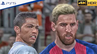 PES 2017 in 2022  | FC Barcelona vs real madrid | El Clasico | PS5™ [4K HDR]