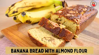 🍌Banana Bread with Almond Flour-Gluten-Free & Protein-Packed