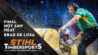 The STIHL TIMBERSPORTS® World Championships 2022: Hot Saw