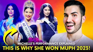 Michelle Dee's Full Performance Explained - THIS is WHY she won Miss Universe Philippines 2023