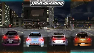 Rival Cars In NFS Underground