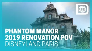 Phantom Manor 2019 Renovation FULL RIDE - Disneyland Paris