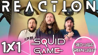 PURE INSANITY....... SQUID GAME 1x1 REACTION | "Red Light, Green Light"