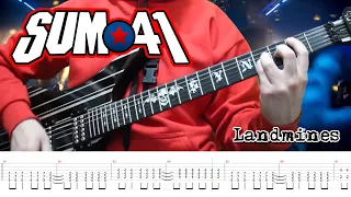 Sum 41 - Landmines (Guitar Cover + TABS) | [NEW SONG 2023]