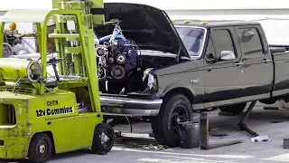 CUMMINS Swapping the OBS Ford F350