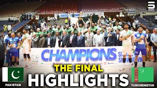 Full Highlights | Pakistan vs Turkmenistan | The Final | 2nd Engro Cava Volleyball Nations League 24