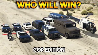 GTA 5 : TUG OF WAR COP EDITION (WHO WILL WIN?)