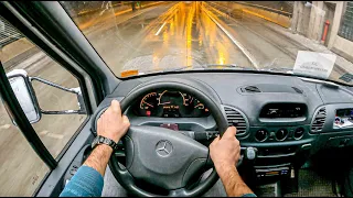 2002 Mercedes Sprinter II (2.2 CDI 129HP) | POV Test Drive #652 Joe Black