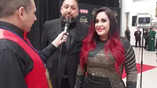 Mike Gonzalez y los iconiczz and Di Marie at Tejano Mundial Awards 2023
