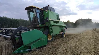 Żniwa na Mazowszu 2023☆John Deere 1075