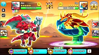 Dragon City: Mecha Mace Dragon | NEW League Battle 400 [MAX LEVEL] 😱