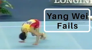 Yang Wei Fails - Gymnastics Fails Compilation #4