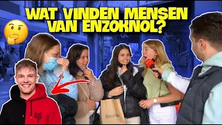 WAT VINDEN MENSEN VAN ENZO KNOL?😲 (Straat-interview)