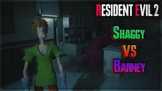 Barney Vs Shaggy On Resident Evil 2 Remake