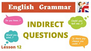 Indirect Questions – English Grammar lesson