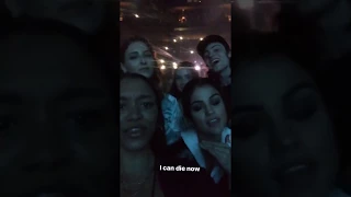 Selena Gomez Singing "True Colors" At The Weeknd's Concert In Toronto, Canada 5/26/2017