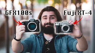 Fujifilm GFX100s vs Fuji XT4 (Photography/Video Comparison)