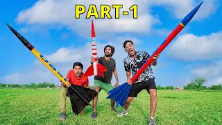 Making & Testing Large Homemade Rockets | Will These Fly or Not? PART-1